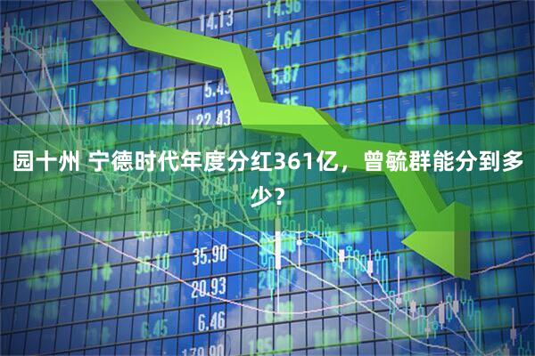 园十州 宁德时代年度分红361亿，曾毓群能分到多少？